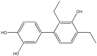  2',4'-Diethyl-1,1'-biphenyl-3,3',4-triol