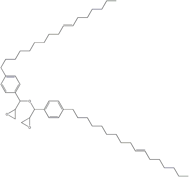 4-(10-Heptadecenyl)phenylglycidyl ether,,结构式