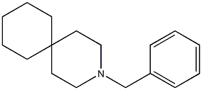 3-(フェニルメチル)-3-アザスピロ[5.5]ウンデカン 化学構造式