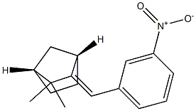 (1S,4R,E)-2-(3-Nitrobenzylidene)-3,3-dimethylbicyclo[2.2.1]heptane 结构式