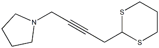 2-[4-(1-Pyrrolidinyl)-2-butynyl]-1,3-dithiane