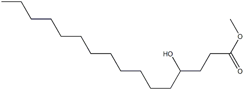 4-Hydroxyhexadecanoic acid methyl ester