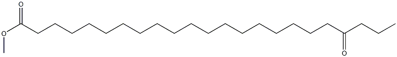 20-Oxotricosanoic acid methyl ester Struktur