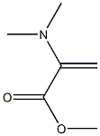 2-Dimethylaminoacrylic acid methyl ester,,结构式
