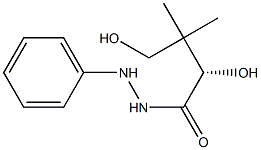  [S,(-)]-2,4-Dihydroxy-3,3-dimethylbutyric acid 2-phenyl hydrazide