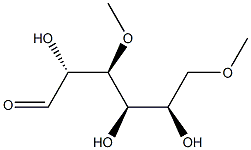 3-O,6-O-Dimethyl-D-glucose Struktur
