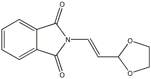 N-[2-(1,3-Dioxolan-2-yl)ethenyl]phthalimide