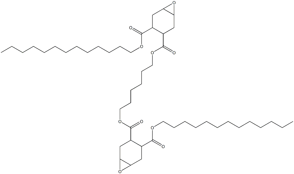 Bis[2-(tridecyloxycarbonyl)-4,5-epoxy-1-cyclohexanecarboxylic acid]1,6-hexanediyl ester|