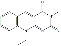 3-Methyl-10-ethylpyrimido[4,5-b]quinoline-2,4(3H,10H)-dione