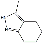 4,5,6,7-Tetrahydro-3-methyl-2H-indazole,,结构式