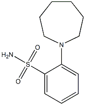 2-[(Hexahydro-1H-azepin)-1-yl]benzenesulfonamide Struktur