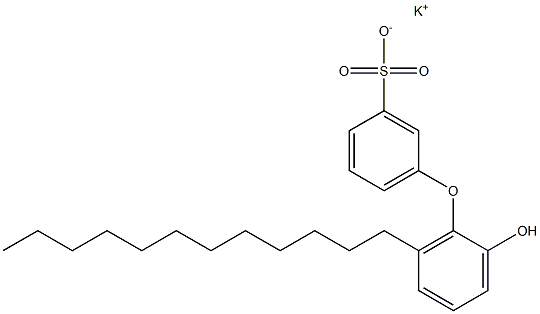 2'-Hydroxy-6'-dodecyl[oxybisbenzene]-3-sulfonic acid potassium salt