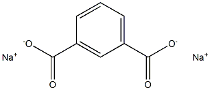 Isophthalic acid disodium salt Struktur