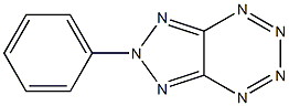 2-Phenyl-2H-1,2,3-triazolo[4,5-e][1,2,3,4]tetrazine Structure