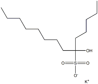 6-Hydroxytetradecane-6-sulfonic acid potassium salt