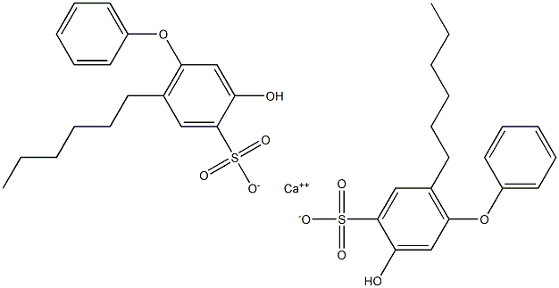 Bis(3-hydroxy-6-hexyl[oxybisbenzene]-4-sulfonic acid)calcium salt