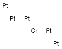 Chromium pentaplatinum 结构式