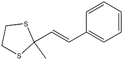 2-Methyl-2-styryl-1,3-dithiolane