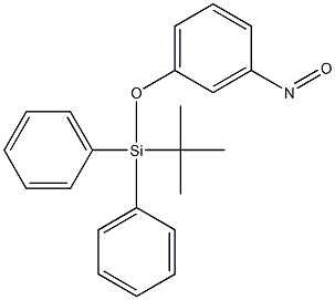 1-[(tert-Butyldiphenylsilyl)oxy]-3-nitrosobenzene Struktur