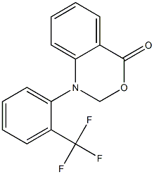 1-[2-(Trifluoromethyl)phenyl]-2H-3,1-benzoxazin-4(1H)-one