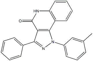  1-(3-Methylphenyl)-3-phenyl-1H-pyrazolo[4,3-c]quinolin-4(5H)-one