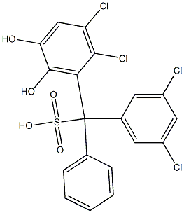  (3,5-Dichlorophenyl)(2,3-dichloro-5,6-dihydroxyphenyl)phenylmethanesulfonic acid