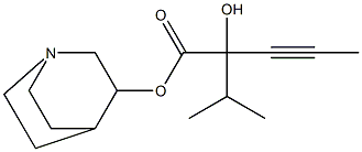 2-Hydroxy-2-isopropyl-3-pentynoic acid quinuclidin-3-yl ester