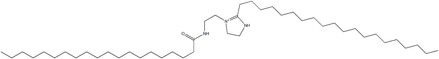 1-[2-(Icosanoylamino)ethyl]-2-icosyl-1-imidazoline-1-ium Structure