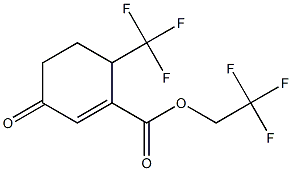 1-(Trifluoromethyl)-4-oxo-2-cyclohexene-2-carboxylic acid 2,2,2-trifluoroethyl ester|