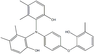 N,N-Bis(6-hydroxy-2,3-dimethylphenyl)-4-(2-hydroxy-3-methylphenoxy)benzenamine