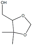 4,4-Dimethyl-1,3-dioxolane-5-methanol,,结构式