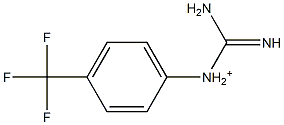 1-[4-Trifluoromethylphenyl]guanidinium