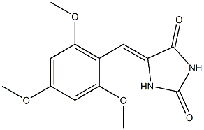 5-[2,4,6-Trimethoxybenzylidene]imidazolidine-2,4-dione|