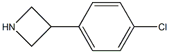 3-(p-Chlorophenyl)azetidine,,结构式