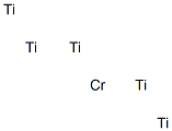 クロム-ペンタチタン 化学構造式