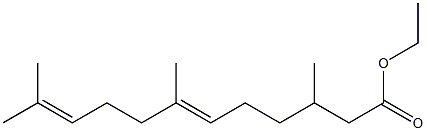 3,7,11-Trimethyl-6,10-dodecadienoic acid ethyl ester