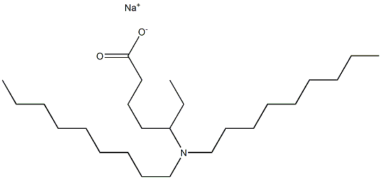 5-(Dinonylamino)heptanoic acid sodium salt