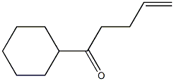 1-Cyclohexyl-4-pentene-1-one Structure