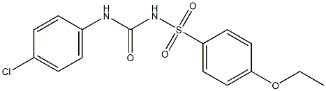 1-(4-Ethoxyphenylsulfonyl)-3-(4-chlorophenyl)urea Structure