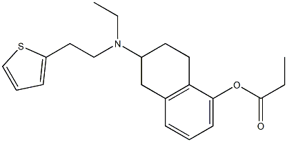  Propanoic acid 2-[ethyl[2-(2-thienyl)ethyl]amino]tetralin-5-yl ester