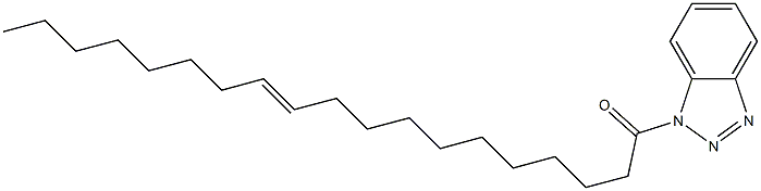 1-(11-Nonadecenoyl)-1H-benzotriazole 结构式