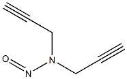 Di(2-propynyl)nitrosamine Structure