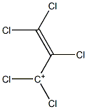 1,1,2,3,3-Pentachloro-2-propen-1-ylium Structure