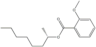  (+)-2-Methoxybenzoic acid (S)-1-methylheptyl ester