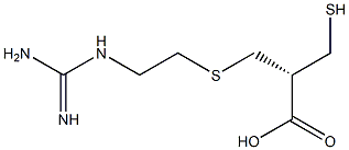 (S)-2-Mercaptomethyl-3-(2-guanidinoethylthio)propanoic acid