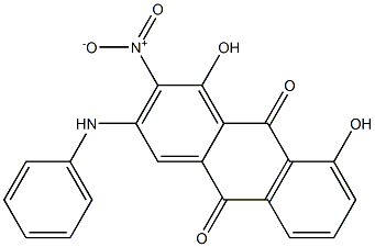 2-Anilino-4,5-dihydroxy-3-nitroanthraquinone