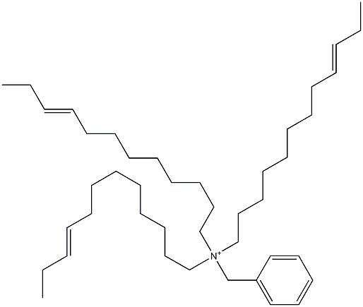  Tri(9-dodecenyl)benzylaminium