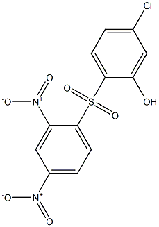  5-Chloro-2-[(2,4-dinitrophenyl)sulfonyl]phenol