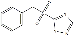 3-Benzylsulfonyl-2H-1,2,4-triazole 结构式