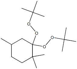 2,2,5-Trimethyl-1,1-bis(tert-butylperoxy)cyclohexane Structure